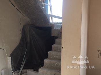 Лестница в частном доме под ключ