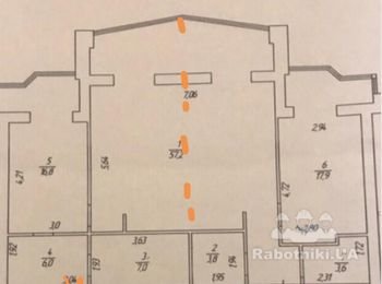 Монтаж стены и демонтаж входного проёма