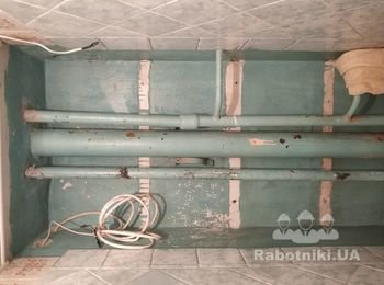 Замена стояков хол.,гор.воды и канализации, разводка по квартире