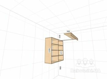 Сделать небольшую гардеробную