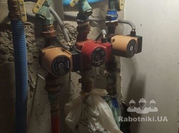 Перепаковать 3 насоса отопления