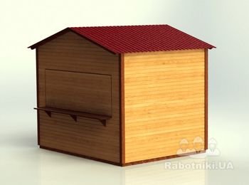 Работа для столяров. Изготовления деревянного торгового ( МФА)