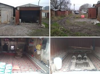 Залити 10см бетонні плити в двох гаражах