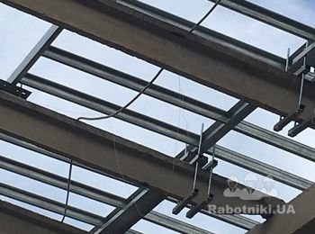 Монтаж профнастила, 10 000 м2