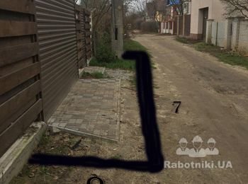 Выкопать и закопать траншею под укладку кабеля
