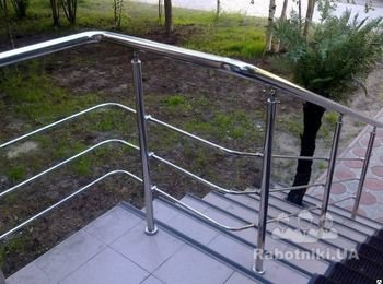 Перила и поручни из нержавейки