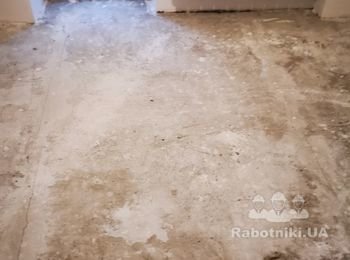 Необхідно підрівняти стяжку