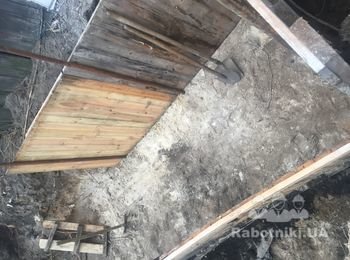 Нужны люди для заливки септика