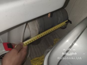 Земена соединения между унитазом и канализационной трубой