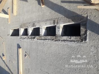 Устройство фронтонов и вентканалов из газоблока