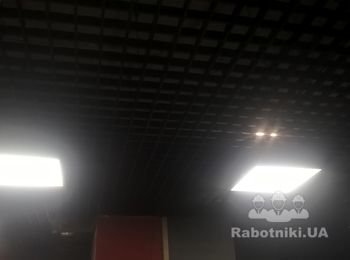 Монтаж потолка Грильятто на 28декабря
