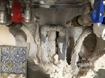 Подключить трубы к котлу