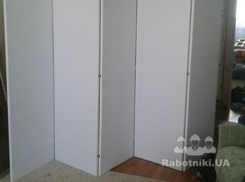 Изготовление ширмы на деревянном каркасе