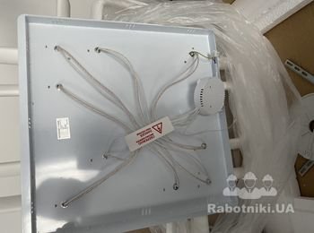 Монтаж люстры в натяжном потолке