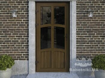 Металлопластиковые входные двери