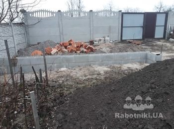 Площадка под авто+ тротуарная плитка