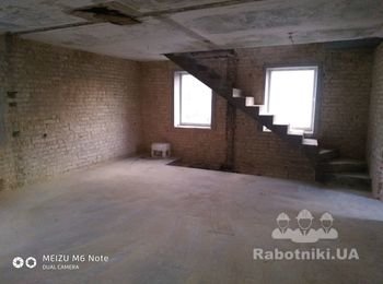 Штукатурка внутренняя частного дома.