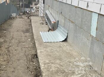Укладка тротуарной плитки Старый город 70м2