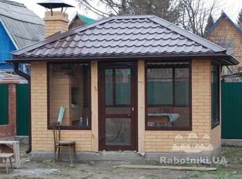Постройка беседки под ключ