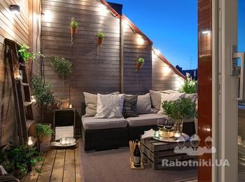 Оббить террасу доской (планкен)
