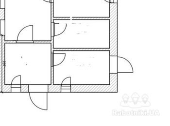 Перегородки из газоблока 100мм.