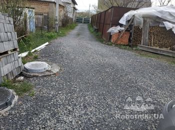 Брусчатка, забор, благоустройство и прочее