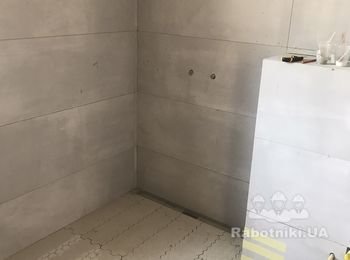 Изготовление и монтаж зеркала и стеклянной перегородки