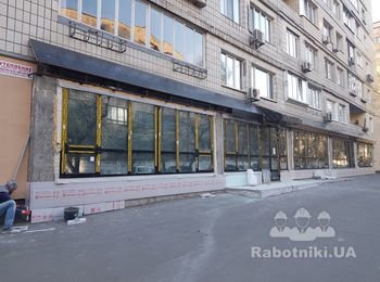 Монтаж кровли (лицевая и задняя часть