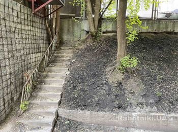 Благоустройство территории за домом в центре Киева