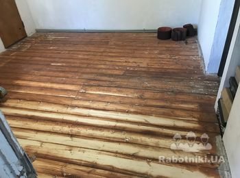 Циклевка деревянного пола