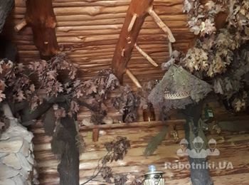 Работы по ДЕРЕВУ 200 кв.м.: обшивка бани горбылём , вагонкой...