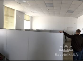 Покраска стен в офисе 140м2 (Радмир)