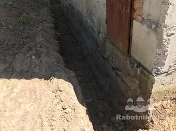 Засыпать траншеи землёй