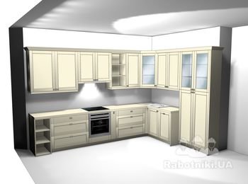Кухня под заказ согласно проекта