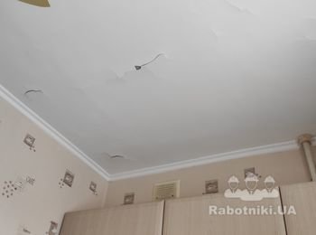 Переделать потолок на кухне