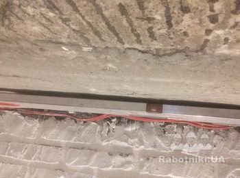Стяжка пола цементно-песчаным раствором