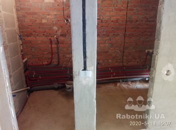 Внутренние работы квартира новострой