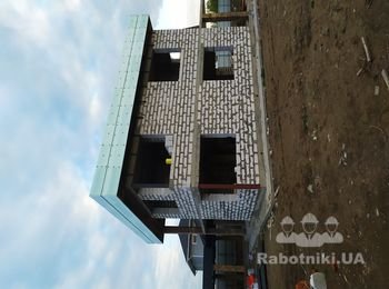 Фасад 200м2 базальт 100мм
