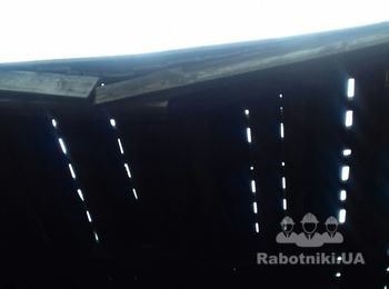 Разобрать старую крышу и один этаж