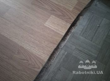 Монтаж ламината 23 м Вишневое