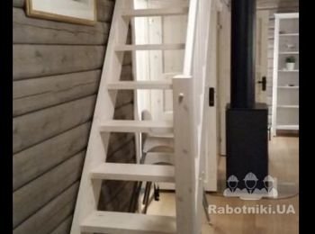 Нужно изготовить лестницу похожего типа для мансарды