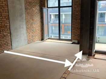 Перегородка из кирпича 20m2