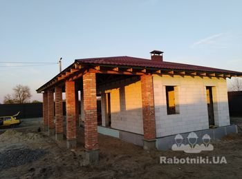 Лицевая кладка с утеплением