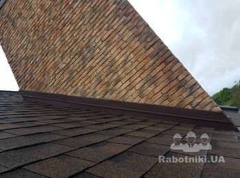 Ремонт кровли - выходы венстояков частного дома