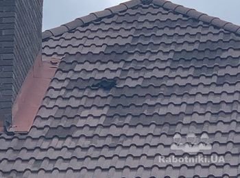 Ремонт черепичной крыши