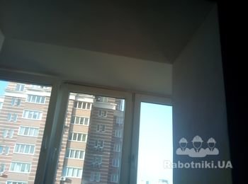 Подготовка стен к покраске (возможно и покраска)