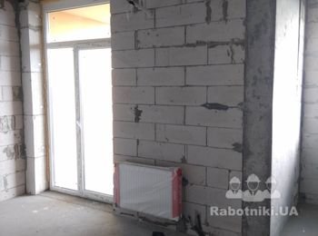 Электромонтаж квартиры + перегородка(газоблок)