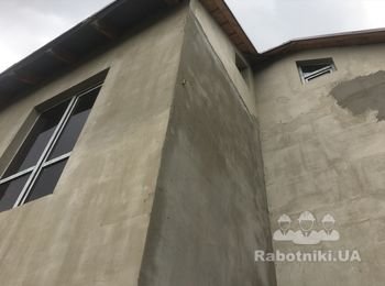Балкон 2-й этаж с металла и дерева с накрытием