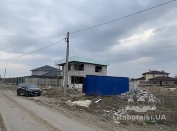 Фасад частного дома Осокорки