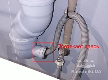 Установка обратного клапана стиральной машины. Замена магистраль